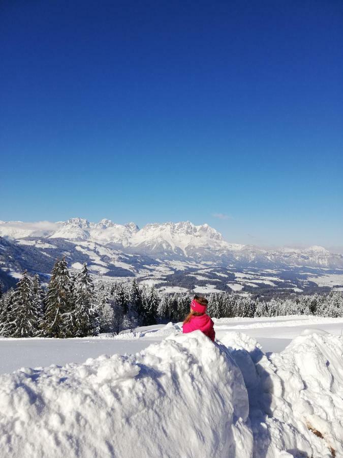 Ferienwohnung Hof Zenzern Kitzbühel Exterior foto